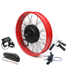 High quality 1000w 1500w electric fat tire ebike conversion kit for snow beach mountain bike